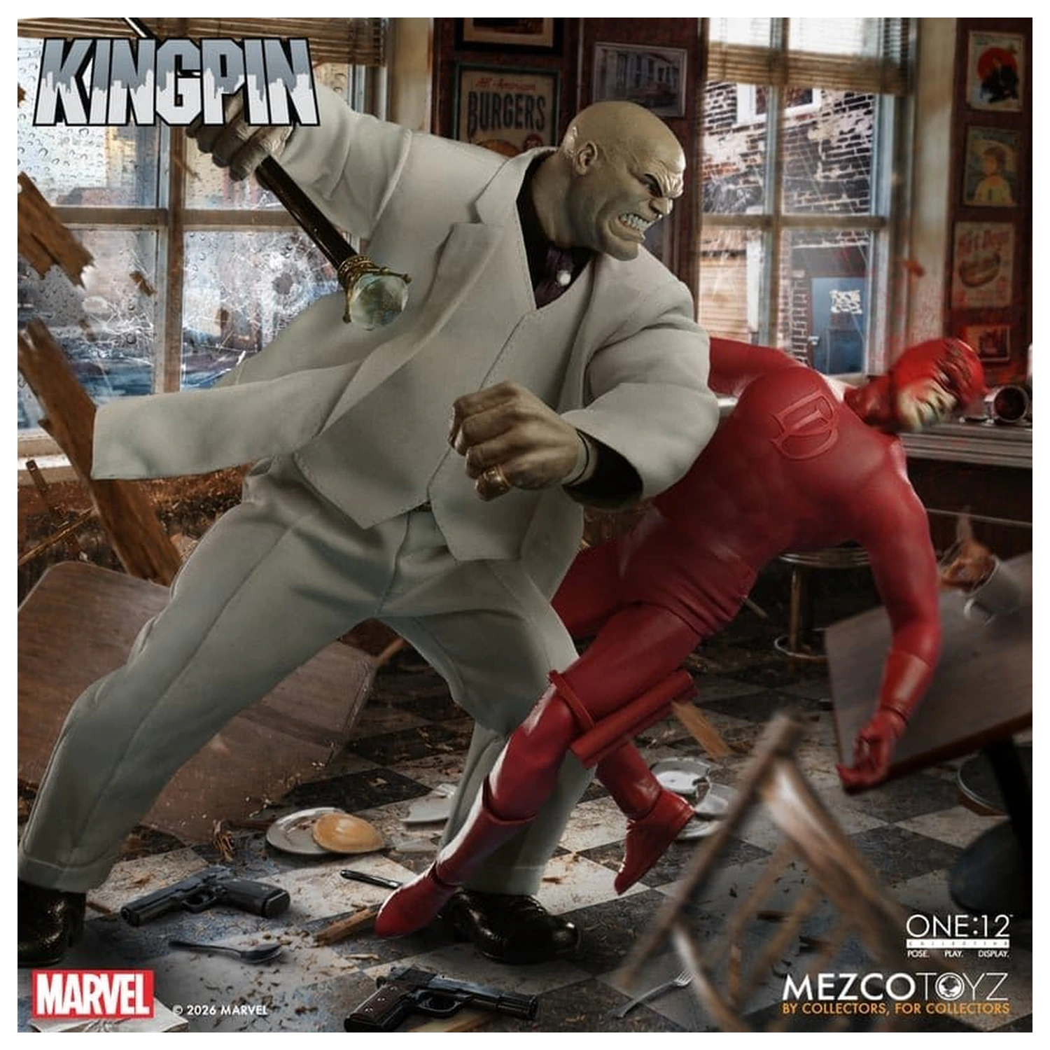 Marvel Comics One:12 Collective Figurina de actiune 1/12 Kingpin 18 cm poza produsului