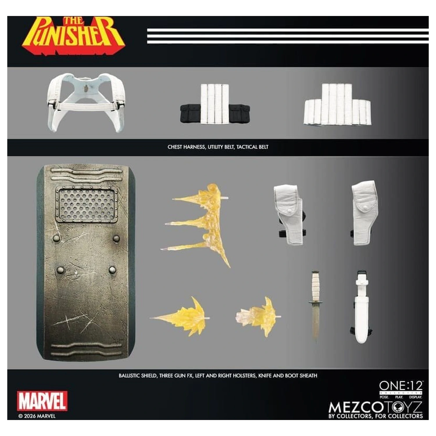 Marvel Comics One:12 Collective Figurina de acțiune 1/12 Punisher 17 cm poza produsului