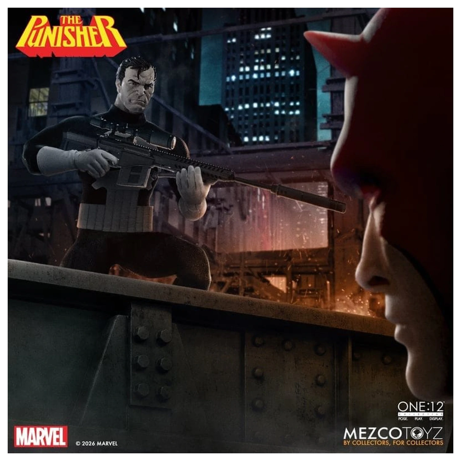 Marvel Comics One:12 Collective Figurina de acțiune 1/12 Punisher 17 cm poza produsului