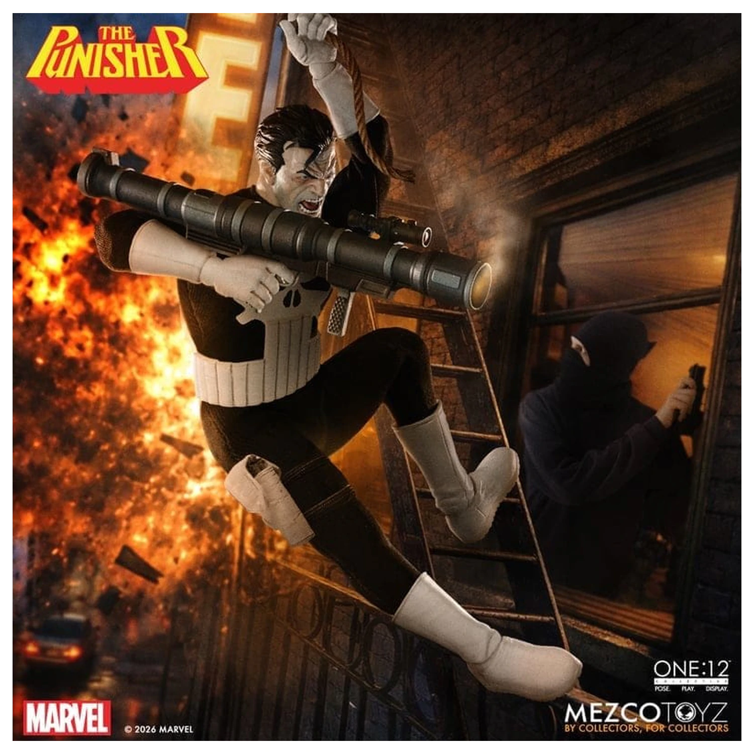 Marvel Comics One:12 Collective Figurina de acțiune 1/12 Punisher 17 cm poza produsului
