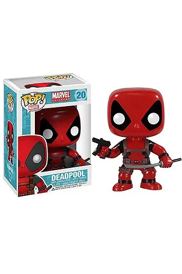 Marvel Comics POP! Figurina Vinyl Bobble-Head Deadpool 10 cm poza produsului