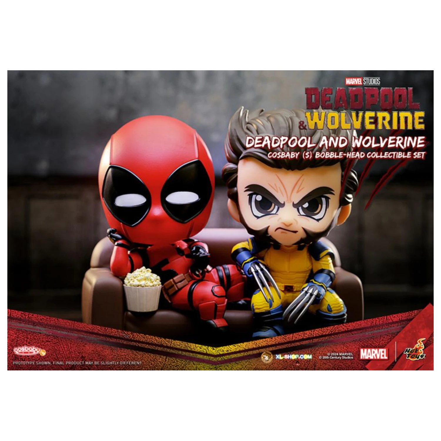 Set Marvel Cosbaby Wave 4 Deadpool & Wolverine poza produsului