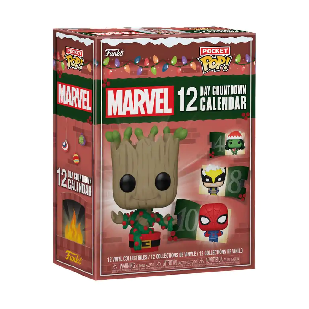 Marvel Countdown Pocket Funko POP! Calendar Advent Marvel 12 zile poza produsului