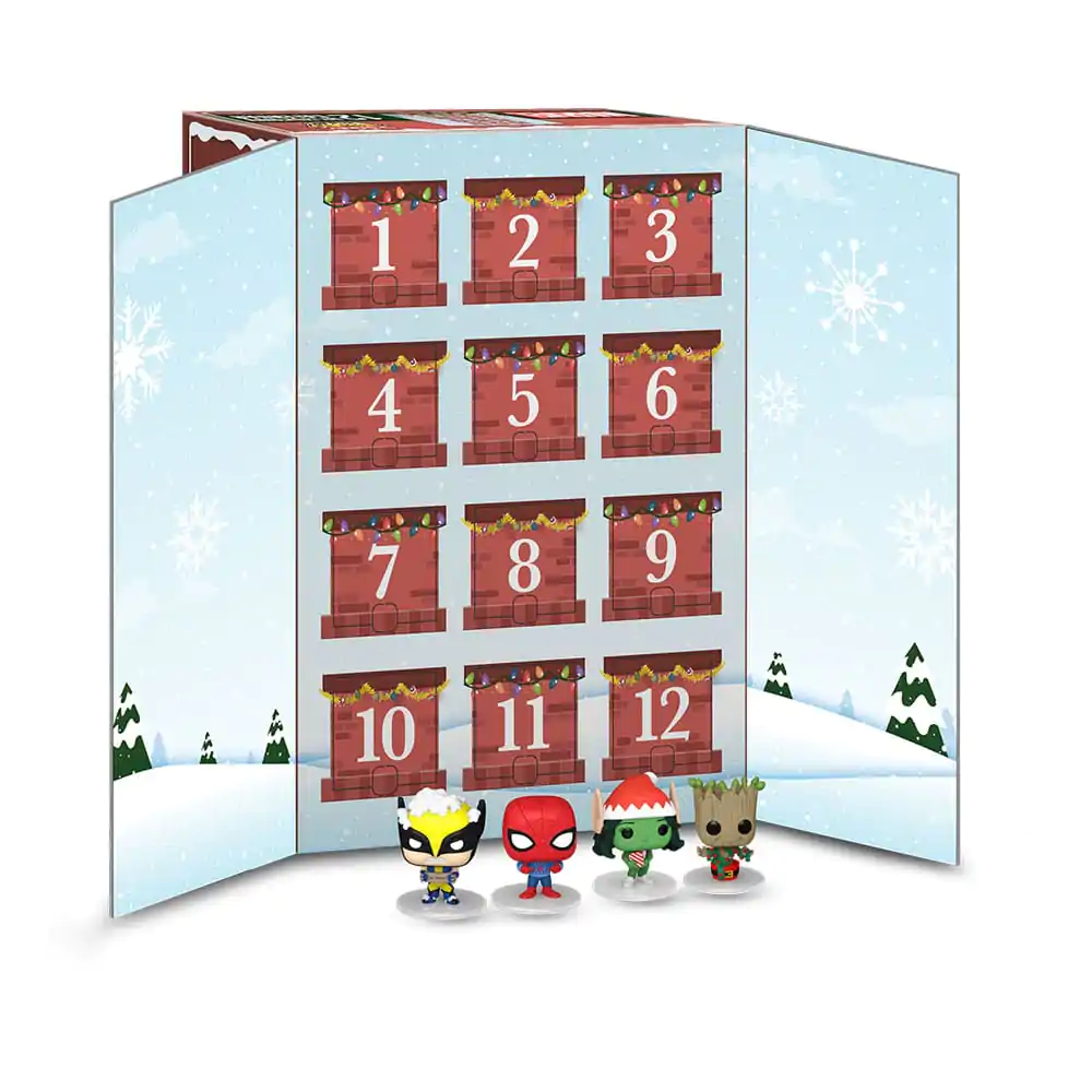 Marvel Countdown Pocket Funko POP! Calendar Advent Marvel 12 zile poza produsului