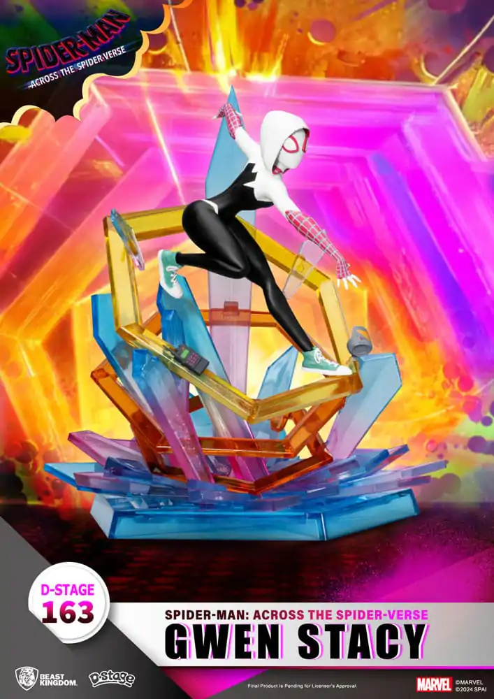Marvel D-Stage PVC Dioramă Spider-Man: Across the Spider-Verse Gwen Stacy 15 cm poza produsului