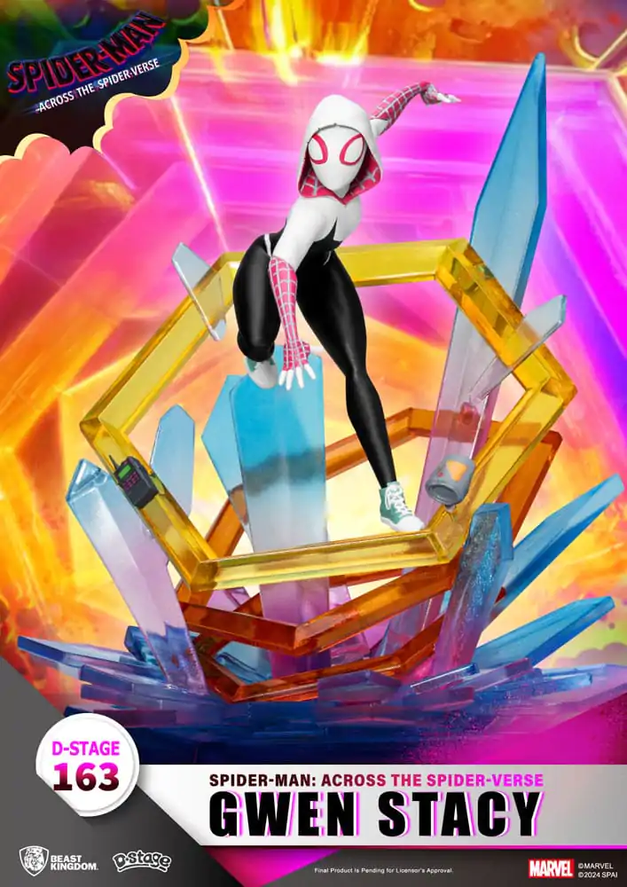 Marvel D-Stage PVC Dioramă Spider-Man: Across the Spider-Verse Gwen Stacy 15 cm poza produsului
