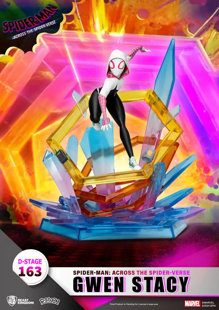 Marvel D-Stage PVC Dioramă Spider-Man: Across the Spider-Verse Gwen Stacy 15 cm poza produsului