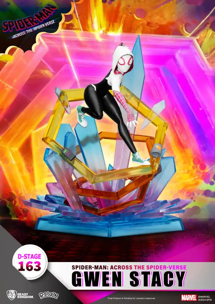 Marvel D-Stage PVC Dioramă Spider-Man: Across the Spider-Verse Gwen Stacy 15 cm poza produsului