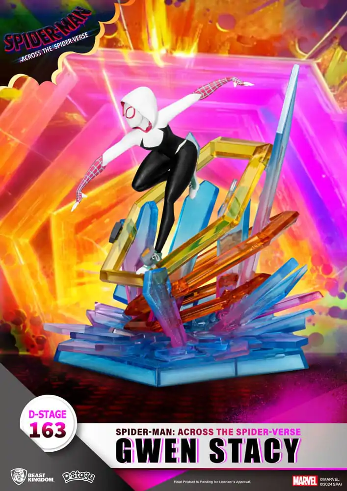 Marvel D-Stage PVC Dioramă Spider-Man: Across the Spider-Verse Gwen Stacy 15 cm poza produsului