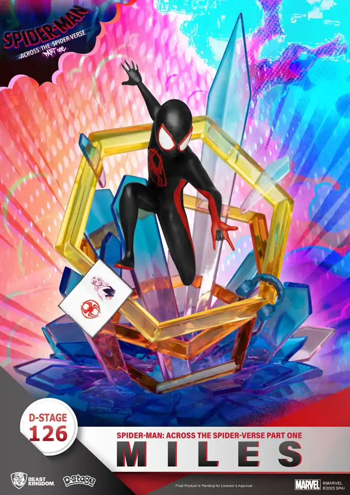 Marvel D-Stage Dioramă PVC Spider-Man: Across the Spider-Verse Part One-Miles 15 cm poza produsului