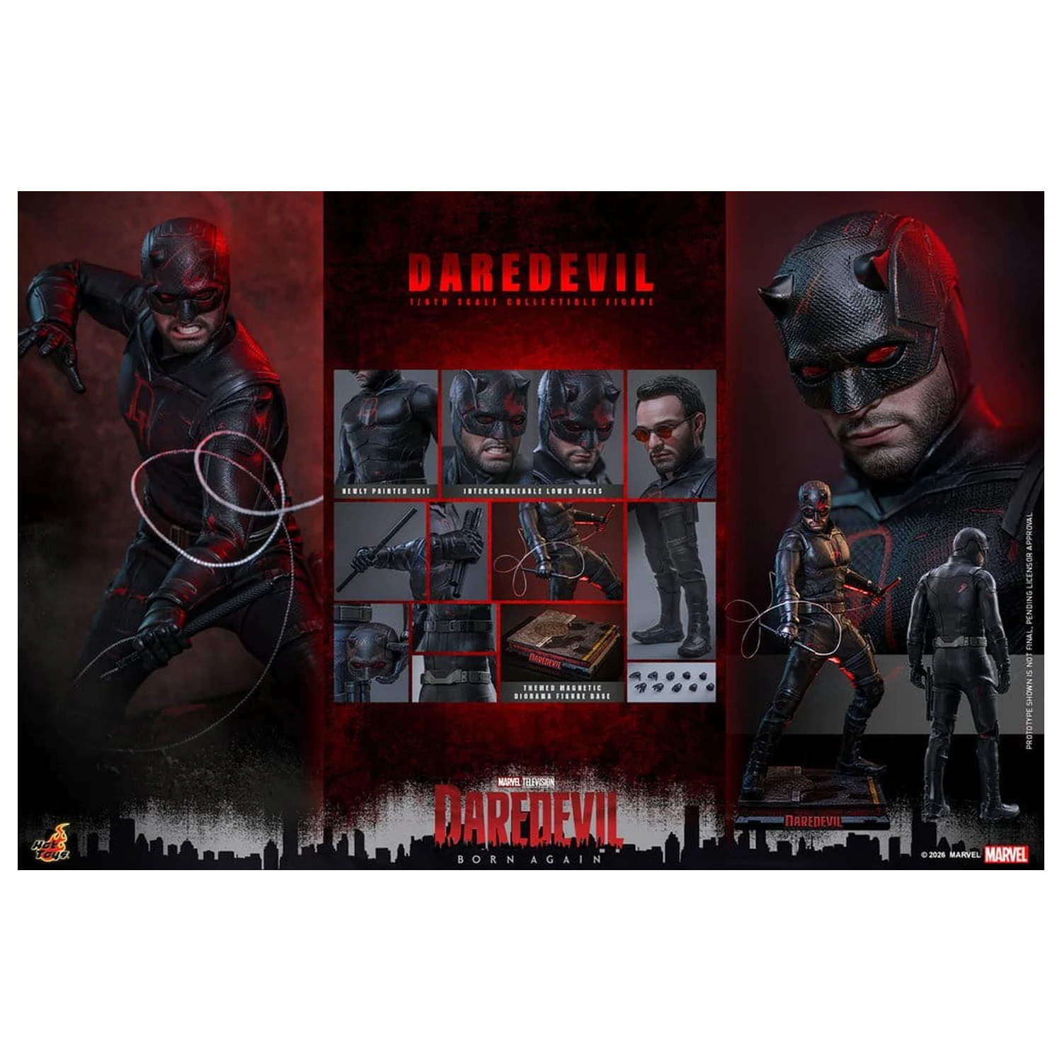 Marvel Daredevil: Born Again figurina de actiune 1/6 Daredevil 30 cm poza produsului
