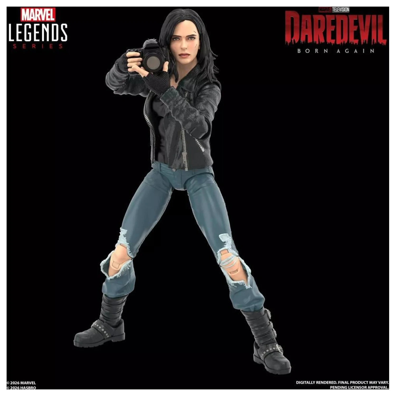 Figurina Marvel Daredevil & Jessica Jones Legend Series 15cm poza produsului
