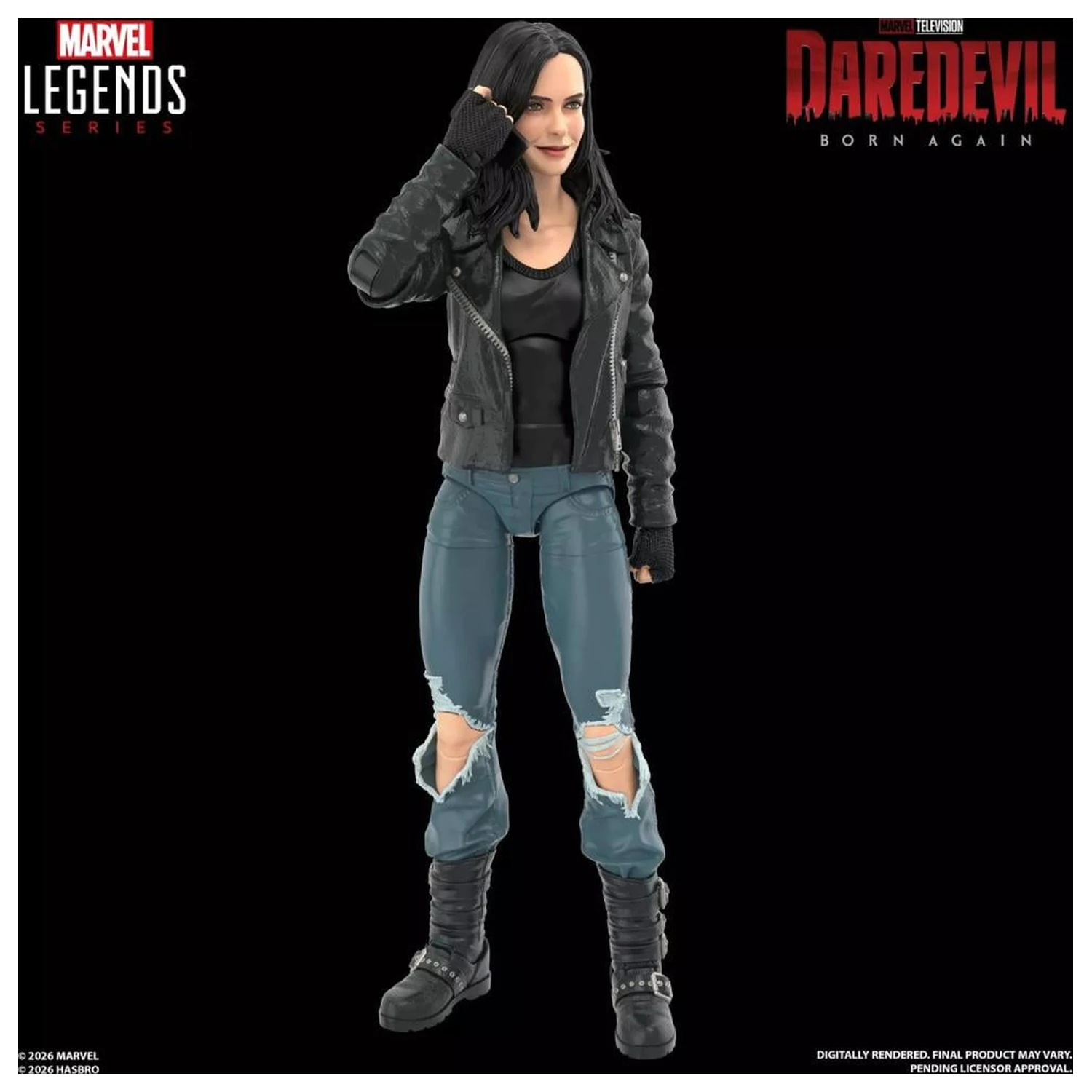 Figurina Marvel Daredevil & Jessica Jones Legend Series 15cm poza produsului