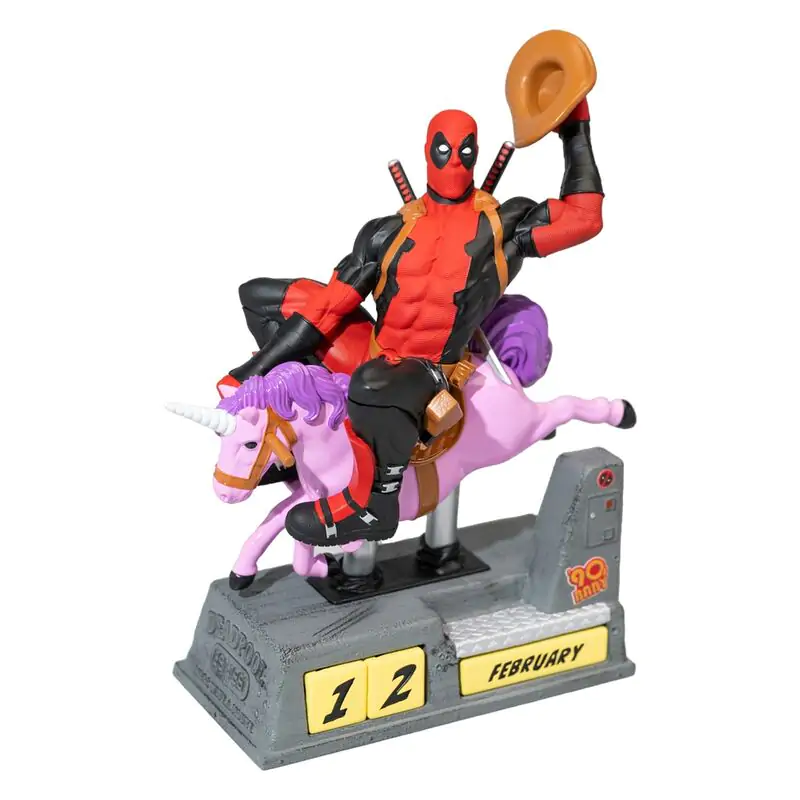 Marvel Deadpool calendar perpetuu 3D poza produsului