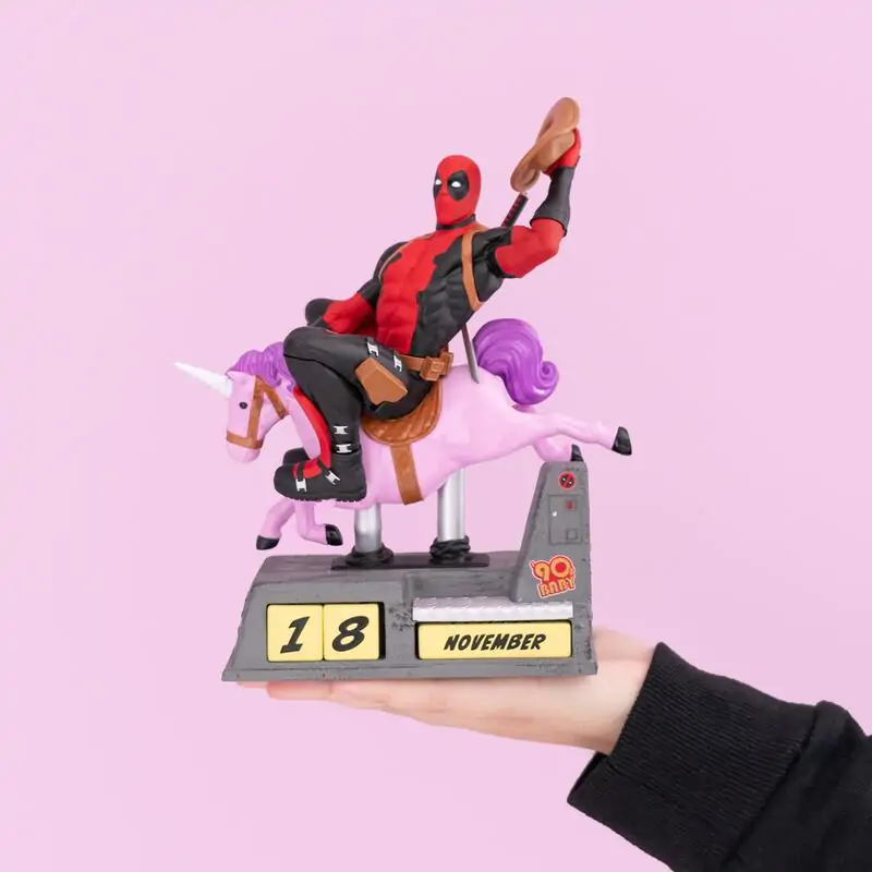 Marvel Deadpool calendar perpetuu 3D poza produsului