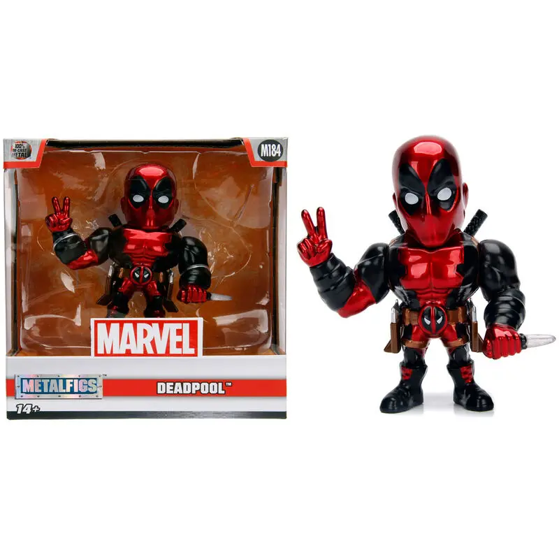 Figurină metalică Marvel Deadpool 10cm poza produsului