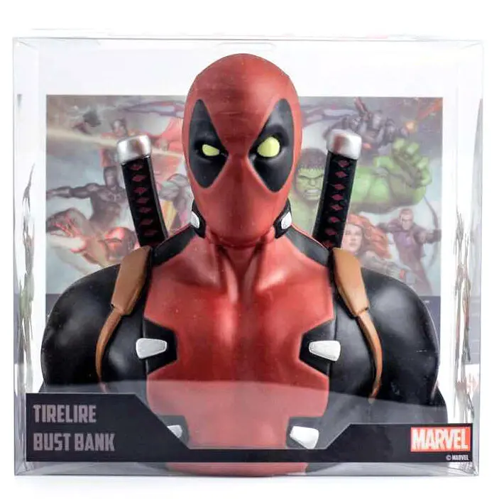 Marvel Deadpool pușculiță bust 20cm poza produsului