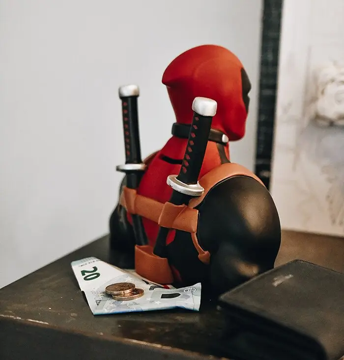 Marvel Deadpool pușculiță bust 20cm poza produsului