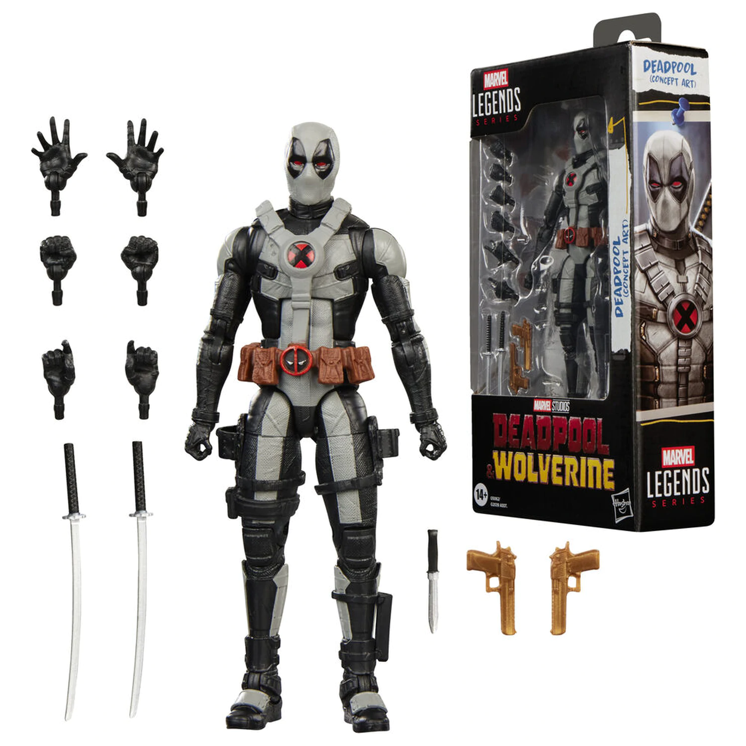 Marvel Deadpool & Wolverine Deadpool Concept Art Figurina de actiune poza produsului