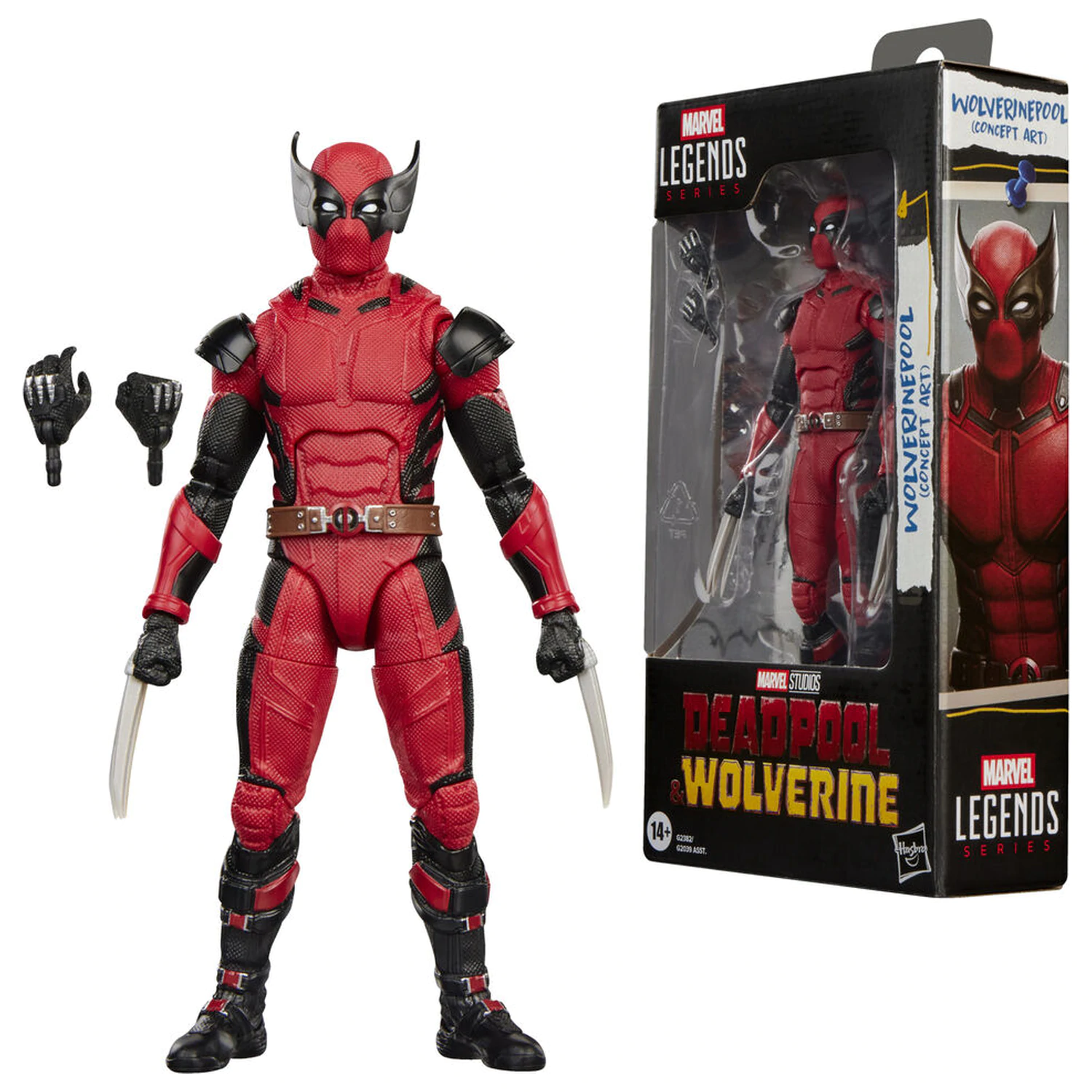 Marvel Deadpool & Wolrerine Wolverinepool Concept Art figurina de actiune poza produsului