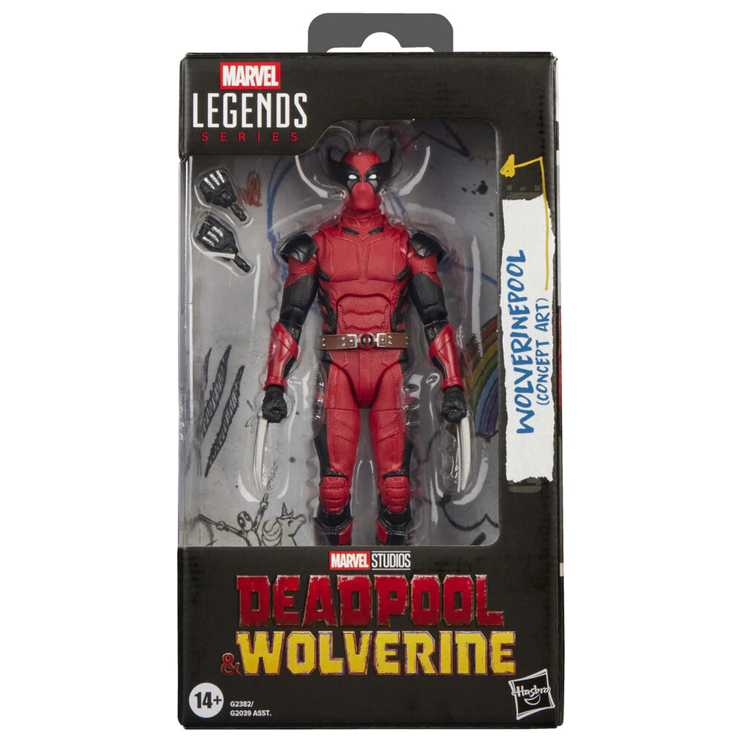 Marvel Deadpool & Wolrerine Wolverinepool Concept Art figurina de actiune poza produsului