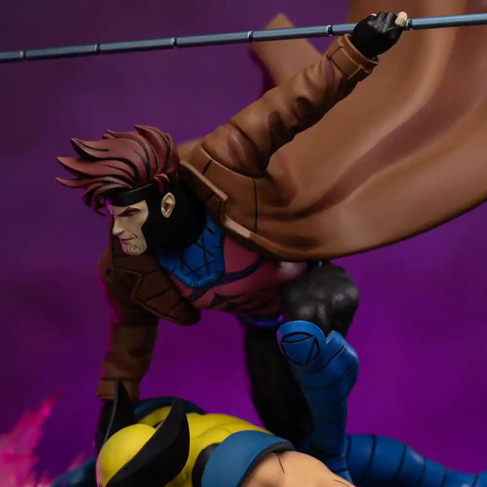 Statuie artistică de lux la scară 1/10 Marvel X-Men´97 Gambit & Wolverine 29 cm poza produsului