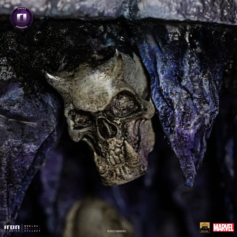 Marvel Deluxe BDS Statuie Scară Artă 1/10 Thanos Diorama Mănușa Infinitului 42 cm poza produsului