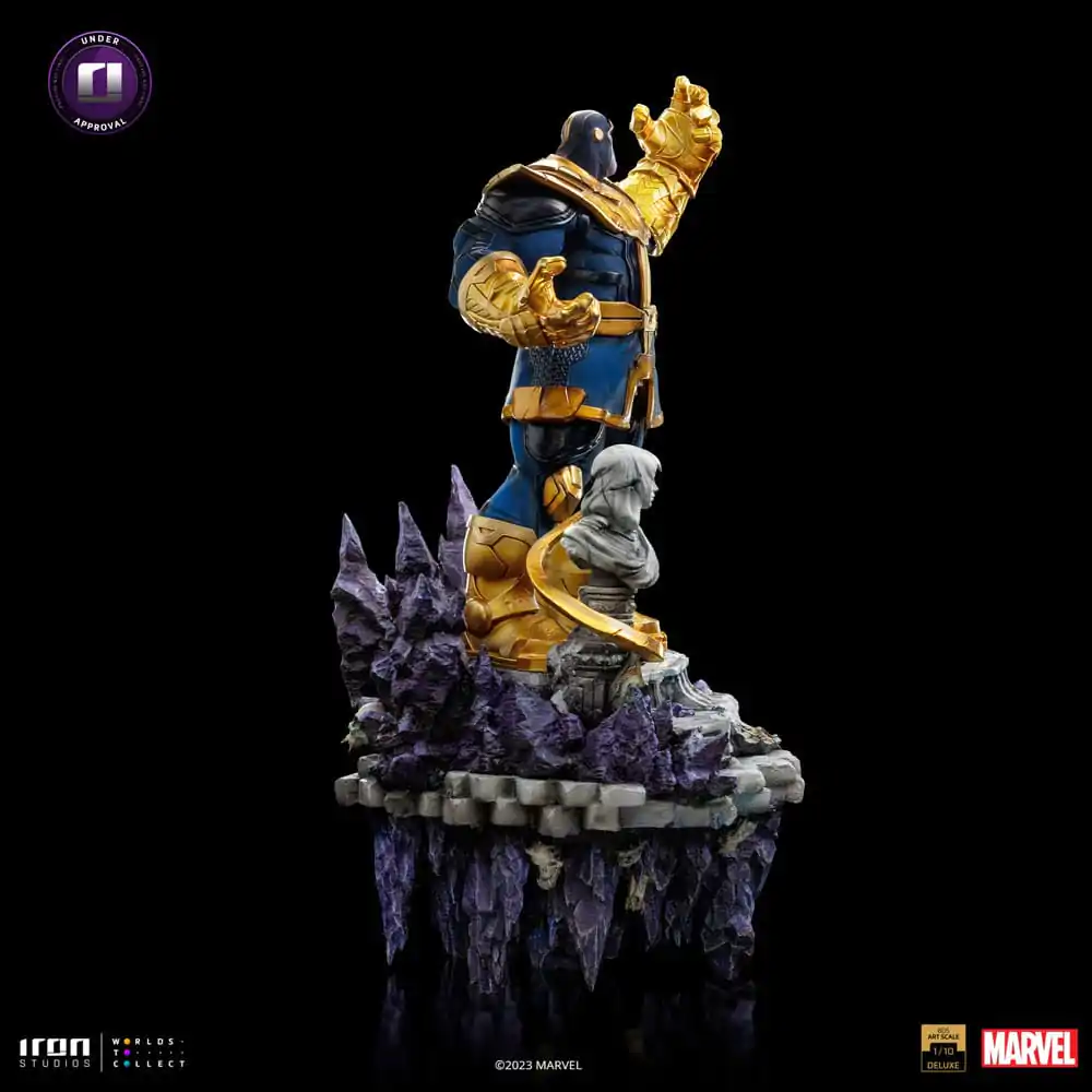Marvel Deluxe BDS Statuie Scară Artă 1/10 Thanos Diorama Mănușa Infinitului 42 cm poza produsului