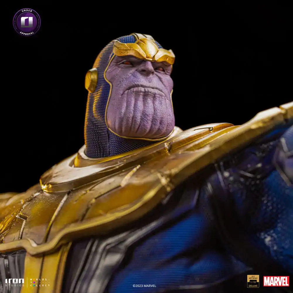 Marvel Deluxe BDS Statuie Scară Artă 1/10 Thanos Diorama Mănușa Infinitului 42 cm poza produsului