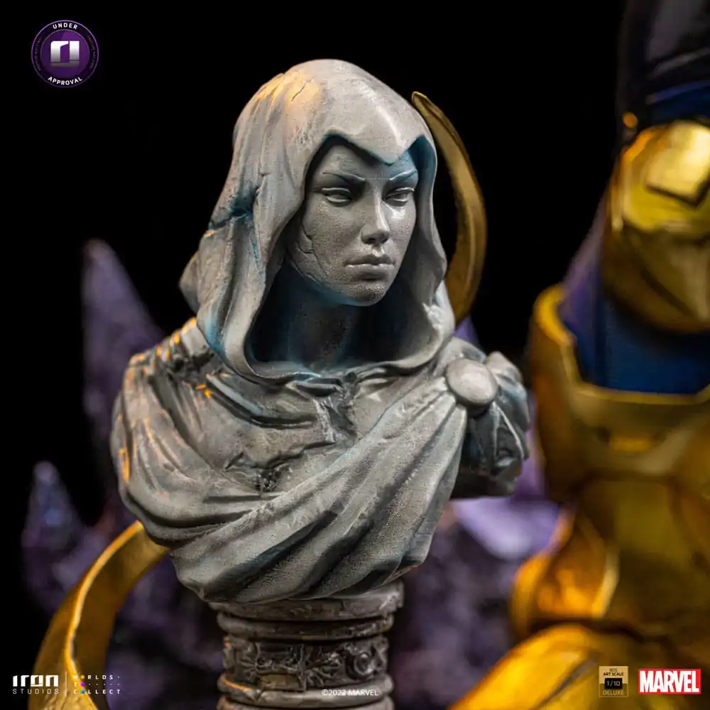 Marvel Deluxe BDS Statuie Scară Artă 1/10 Thanos Diorama Mănușa Infinitului 42 cm poza produsului