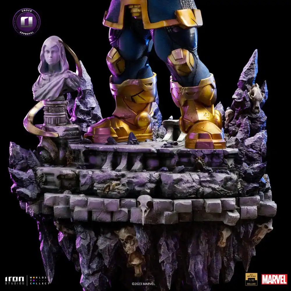 Marvel Deluxe BDS Statuie Scară Artă 1/10 Thanos Diorama Mănușa Infinitului 42 cm poza produsului