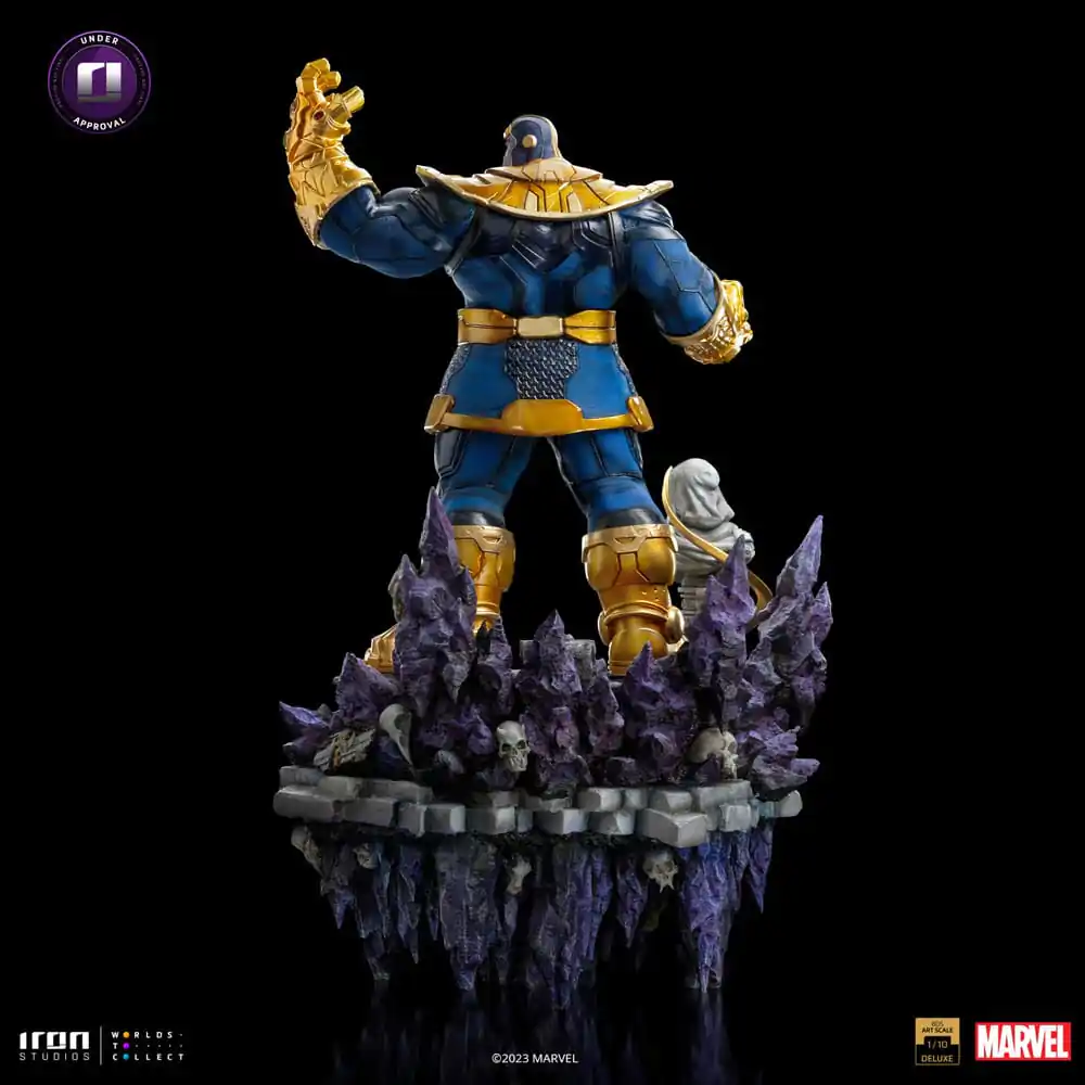 Marvel Deluxe BDS Statuie Scară Artă 1/10 Thanos Diorama Mănușa Infinitului 42 cm poza produsului