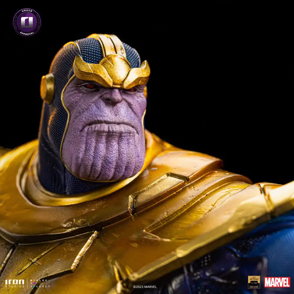 Marvel Deluxe BDS Statuie Scară Artă 1/10 Thanos Diorama Mănușa Infinitului 42 cm poza produsului