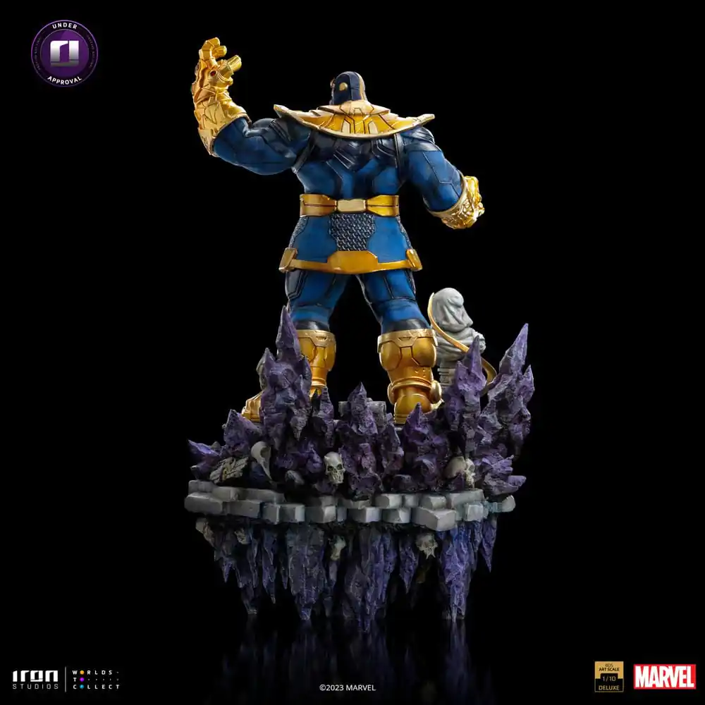 Marvel Deluxe BDS Statuie Scară Artă 1/10 Thanos Diorama Mănușa Infinitului 42 cm poza produsului