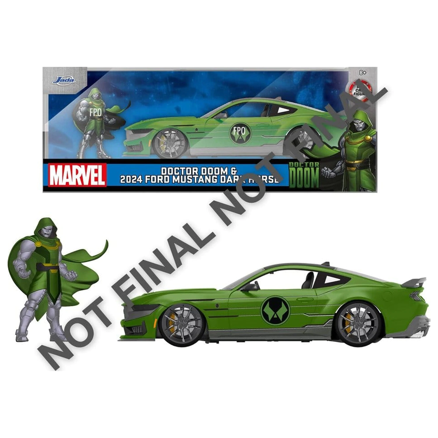 Marvel Model Diecast 1:24 Avengers Doctor Doom 2024 Ford poza produsului