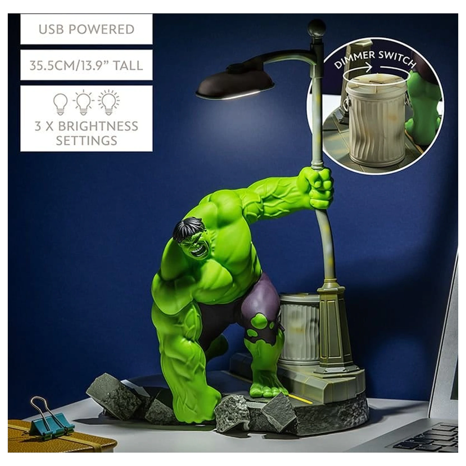 Marvel Diorama Lumina Hulk poza produsului