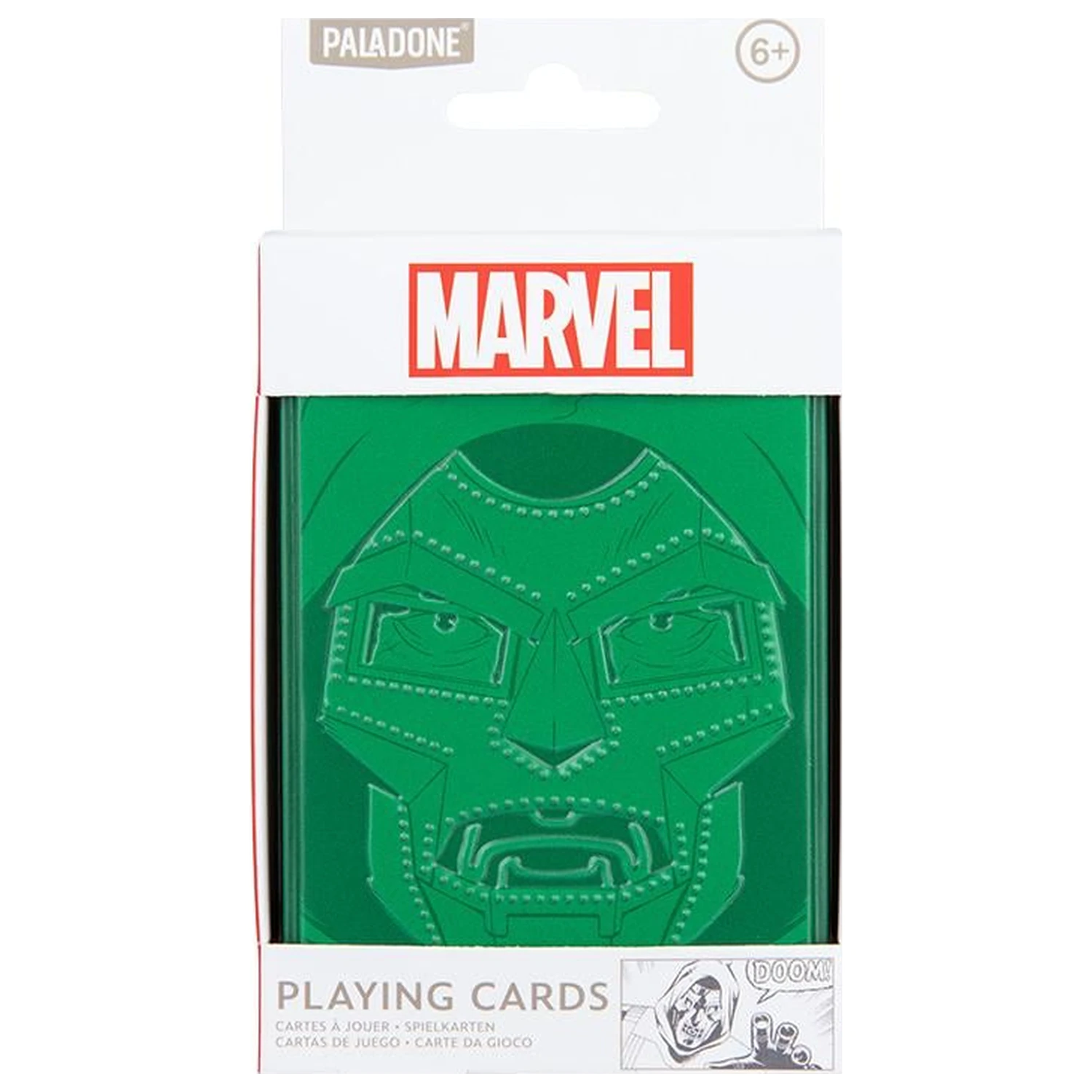Marvel Doctor Doom carti de joc intr-o cutie metalica poza produsului