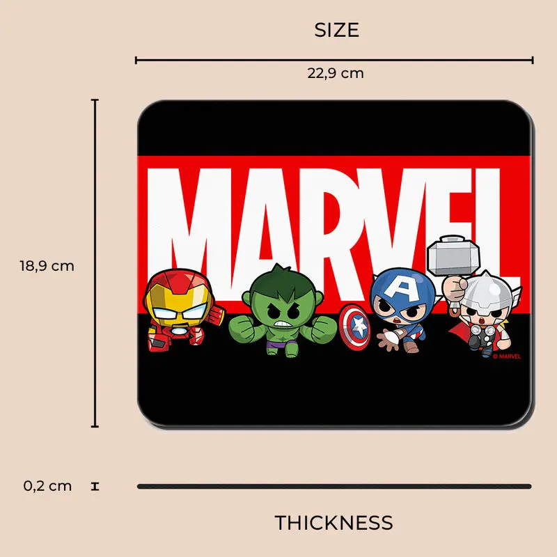 Marvel mouse pad poza produsului