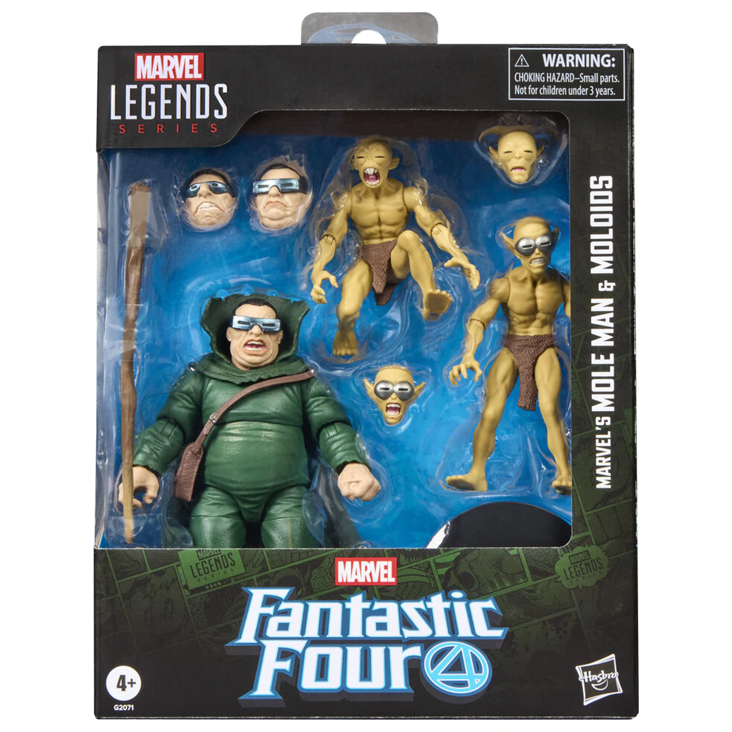 Marvel Fantastic Four Marvels Mole Man si Moloios set de figuri 15cm poza produsului