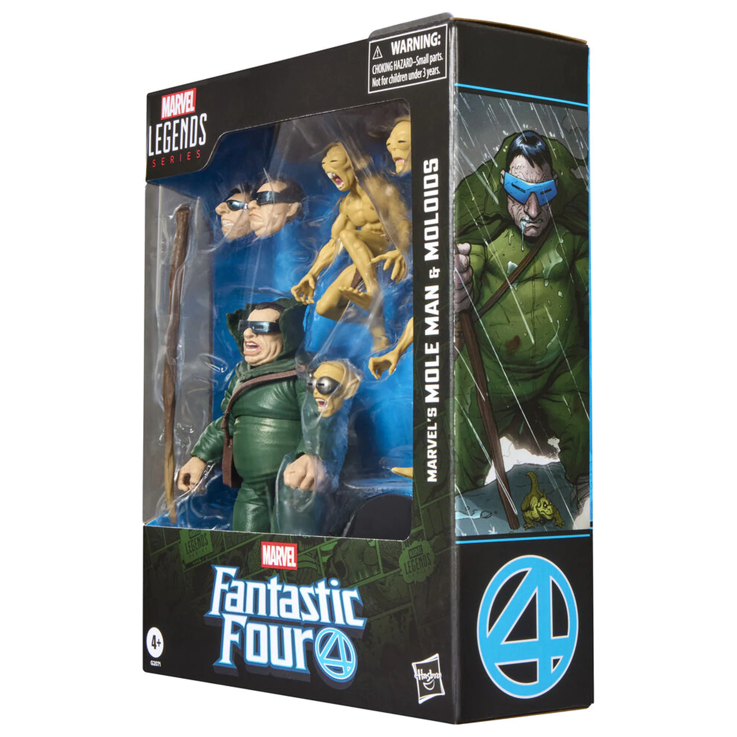 Marvel Fantastic Four Marvels Mole Man si Moloios set de figuri 15cm poza produsului