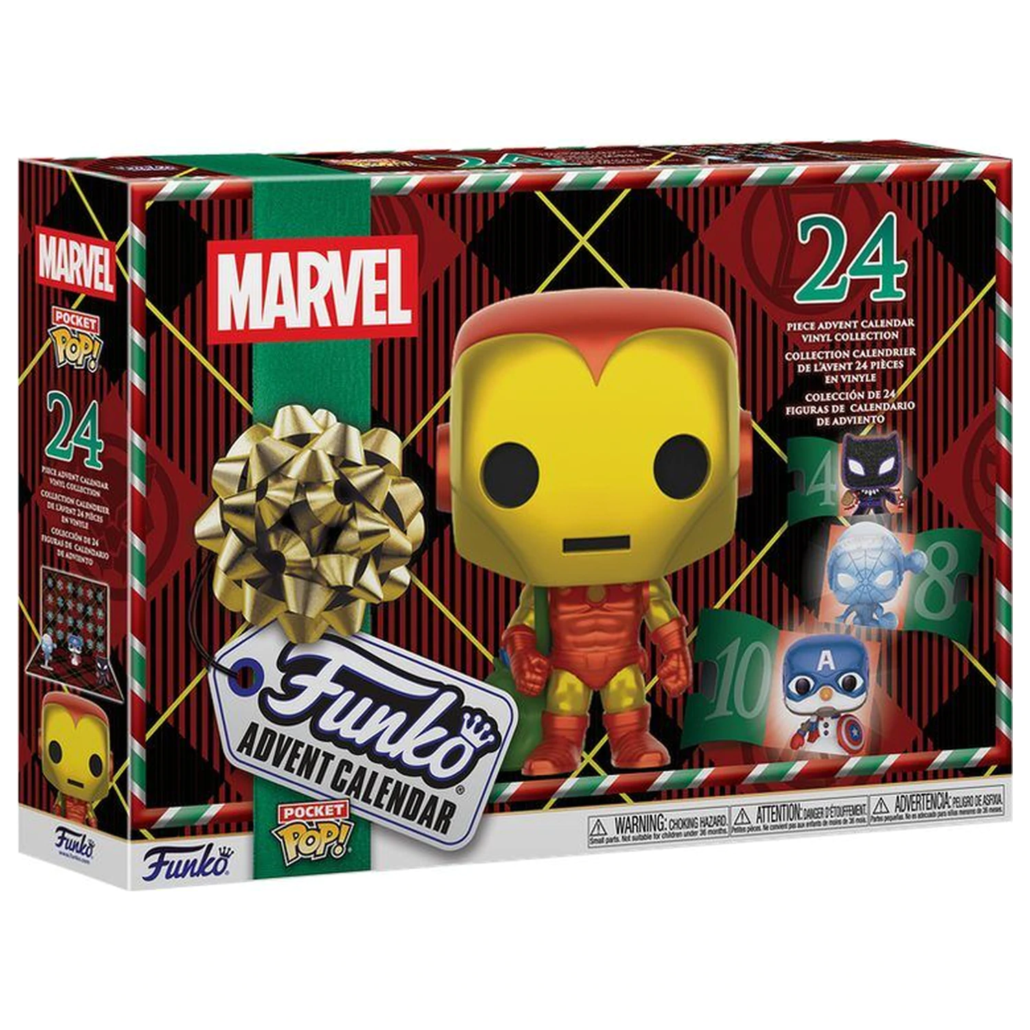 Calendar de Advent Funko Pocket Pop Marvel poza produsului