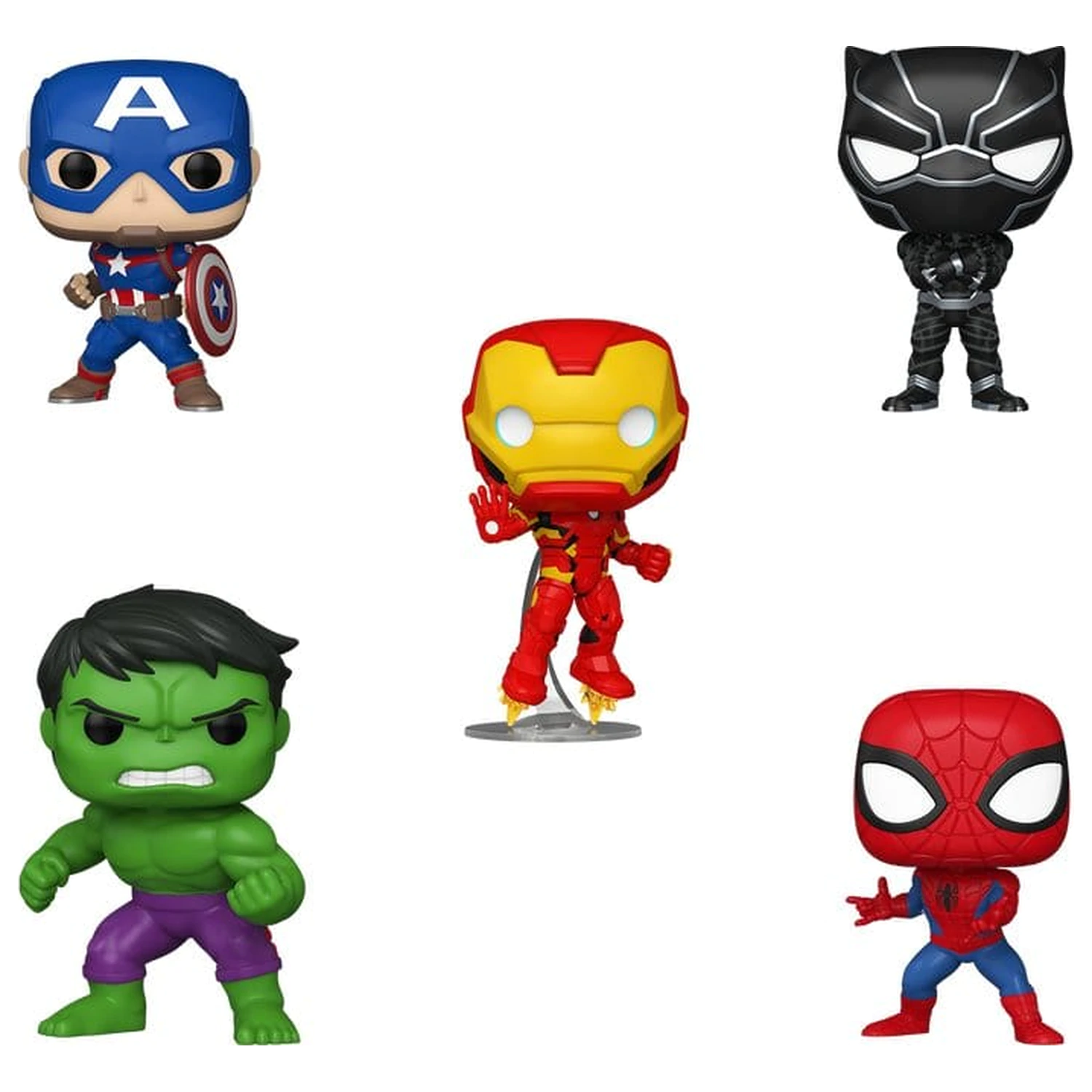 Marvel Funko POP! Vinyl Figure 5-Pack Bundle 9 cm poza produsului