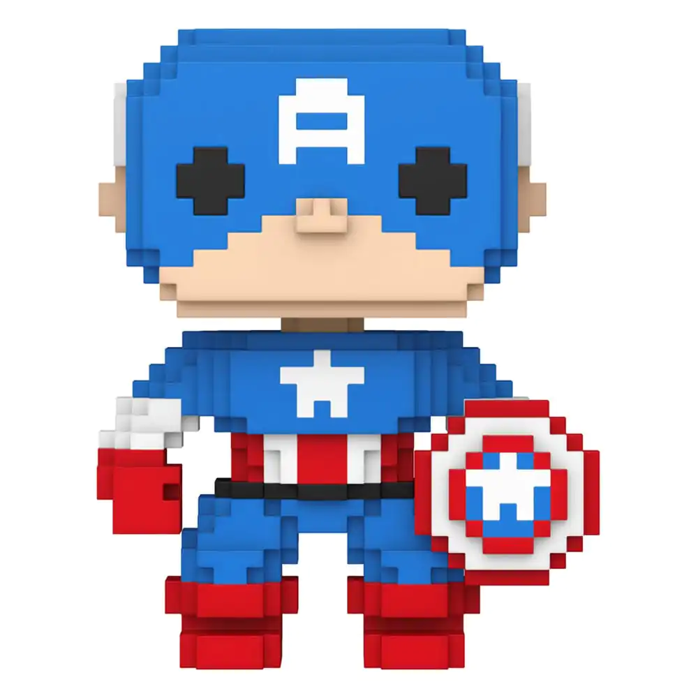 Marvel Funko POP! Figurina de vinil 8-Bit Captain America 9 cm poza produsului