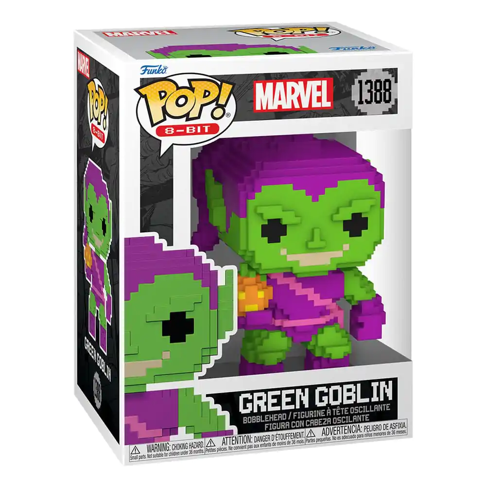 Marvel Funko POP! figurină de vinil 8-Bit Green Goblin 9 cm poza produsului