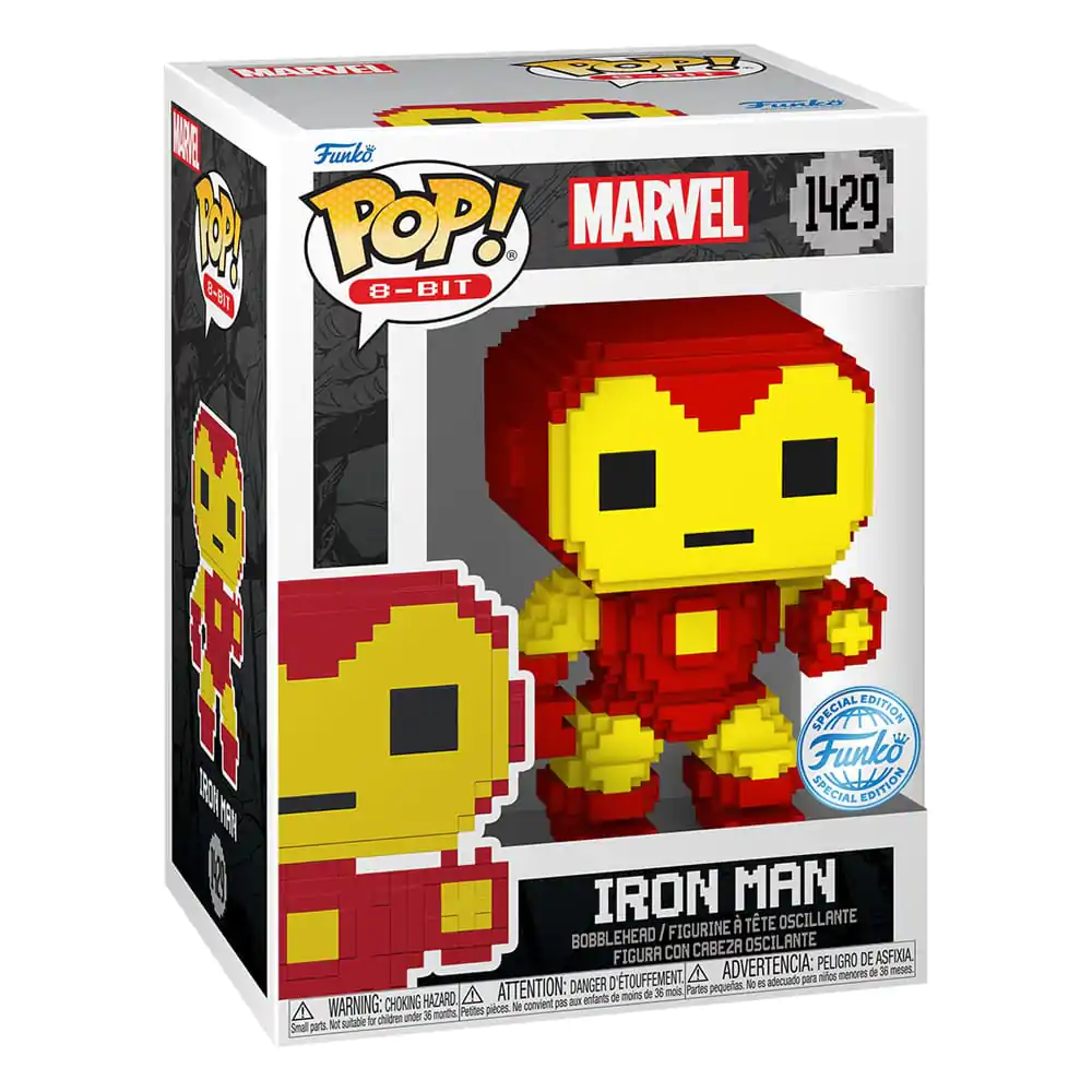 Marvel Funko POP! Figurină de vinil 8-Bit Iron Man 9 cm poza produsului