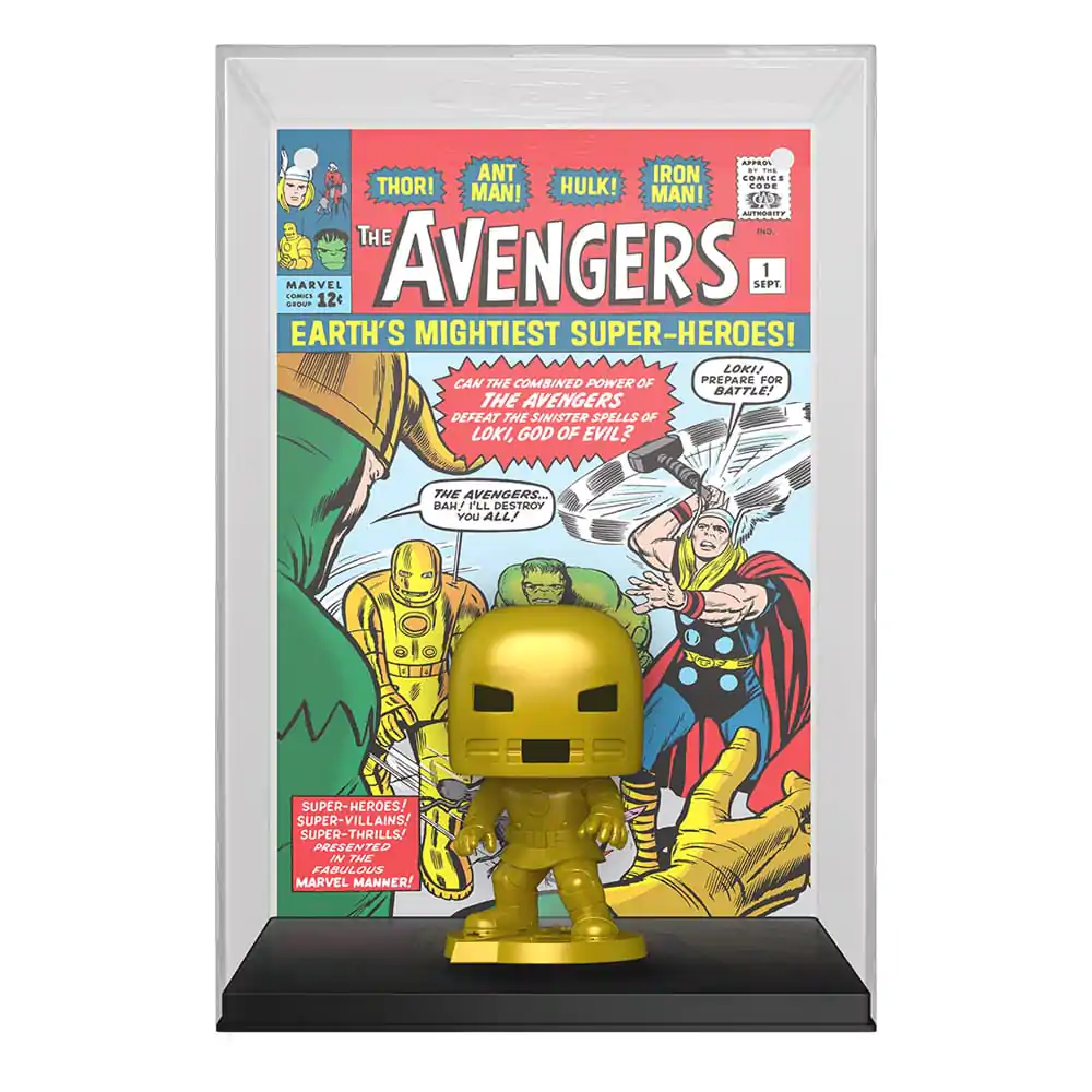 Marvel Funko POP! Comic Cover Figurina Vinyl Avengers #1 poza produsului