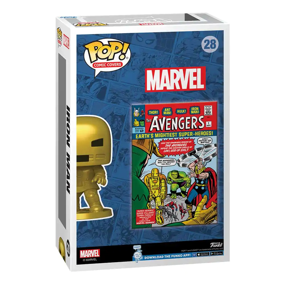 Marvel Funko POP! Comic Cover Figurina Vinyl Avengers #1 poza produsului
