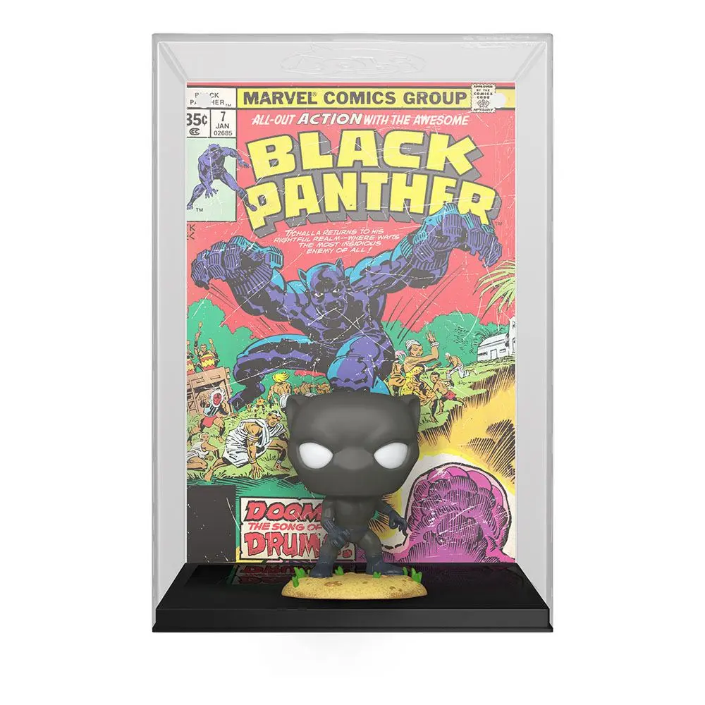 Marvel POP! Copertă Benzi Desenate Figurină Vinil Black Panther 9 cm poza produsului