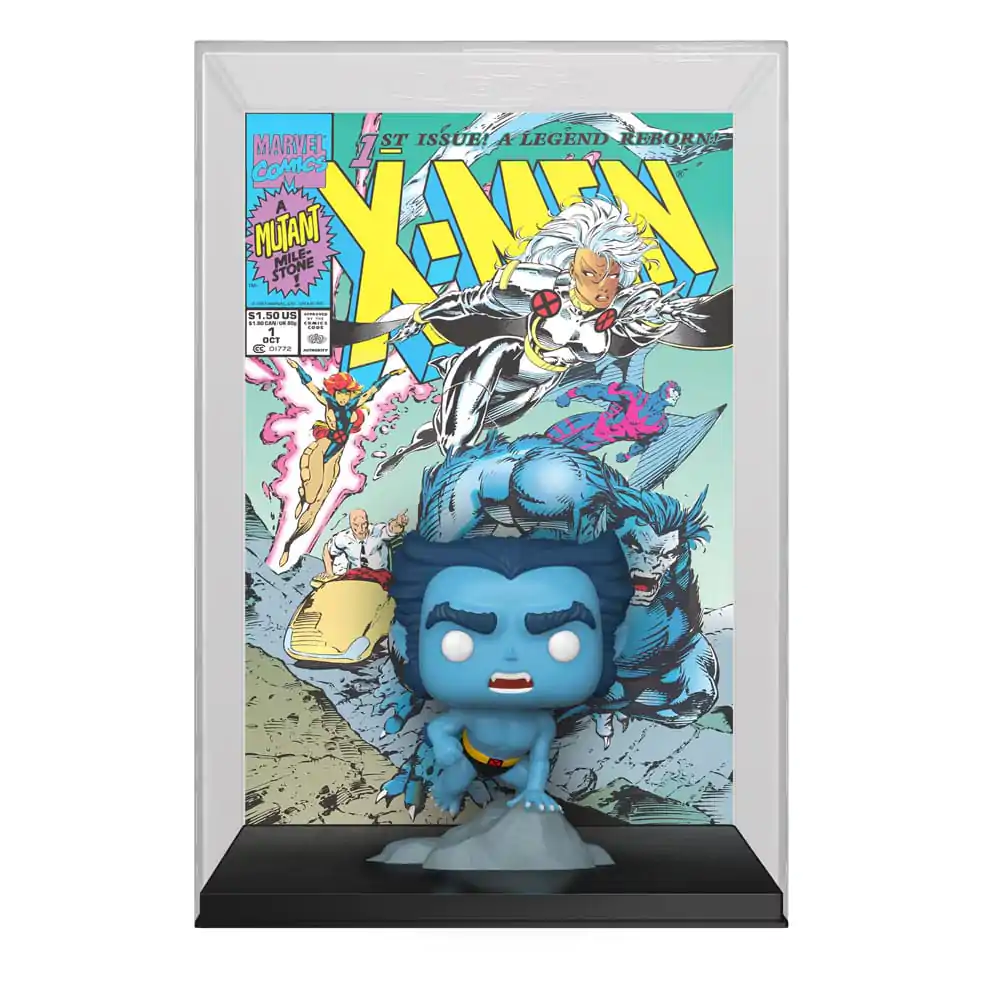 Marvel Funko POP! Comic Cover Figurina Vinyl X-Men #1(Beast) 9 cm poza produsului