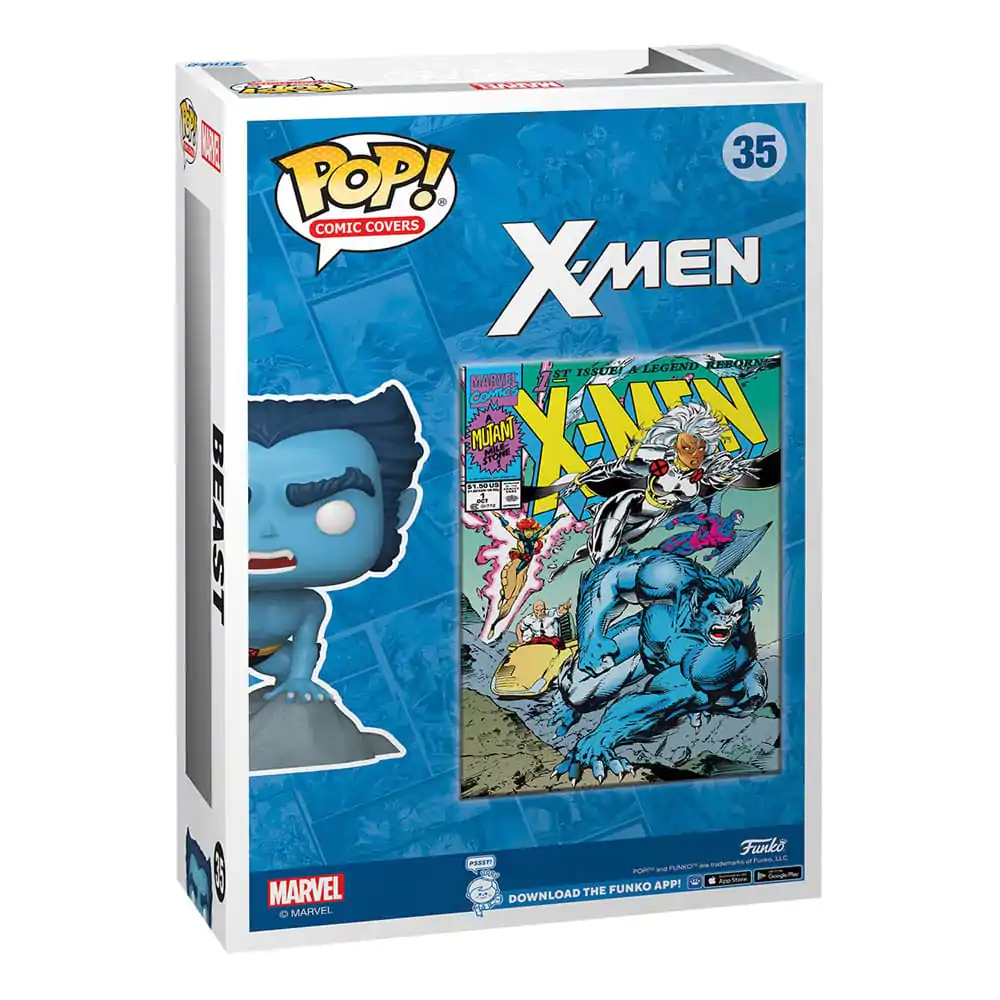 Marvel Funko POP! Comic Cover Figurina Vinyl X-Men #1(Beast) 9 cm poza produsului